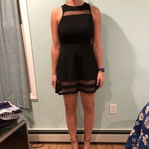 Black Skater Dress